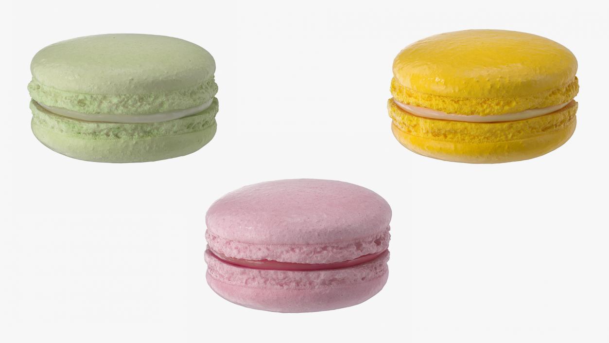 3D model Macaroons Collection