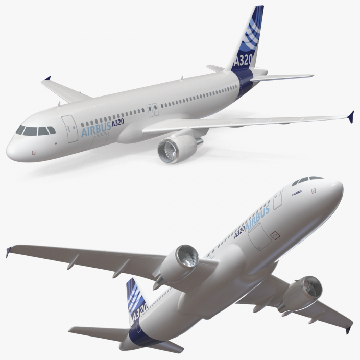 Airbus A320 Scale 3D