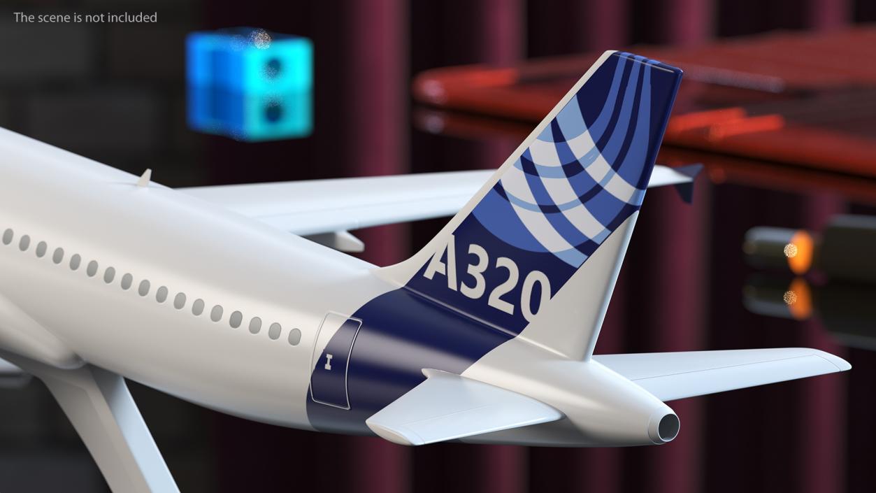 Airbus A320 Scale 3D