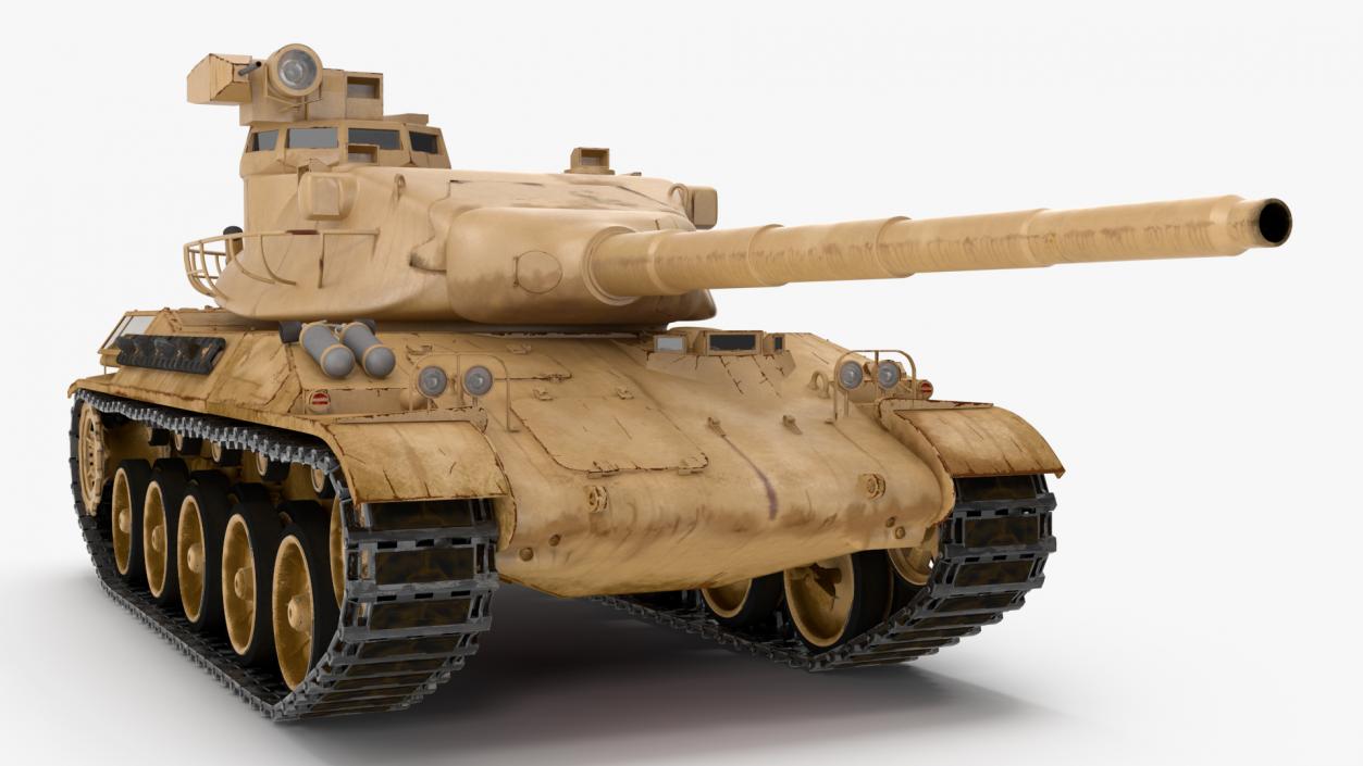 French AMX-30 Heavy Tank 3D model