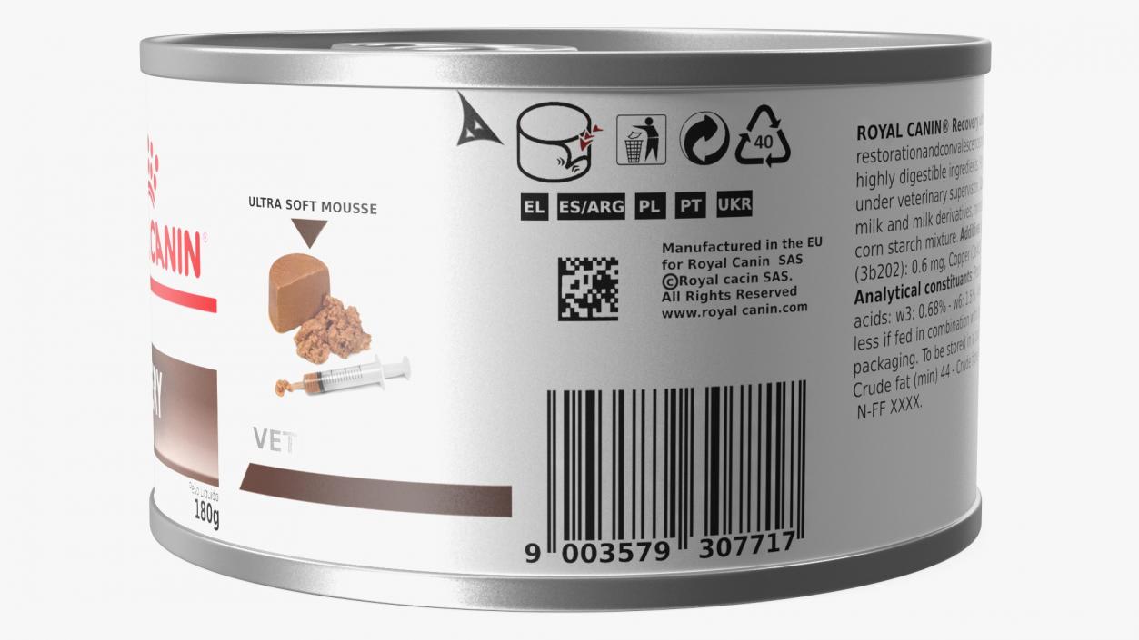 Royal Canin Canned Food for Pets 3D