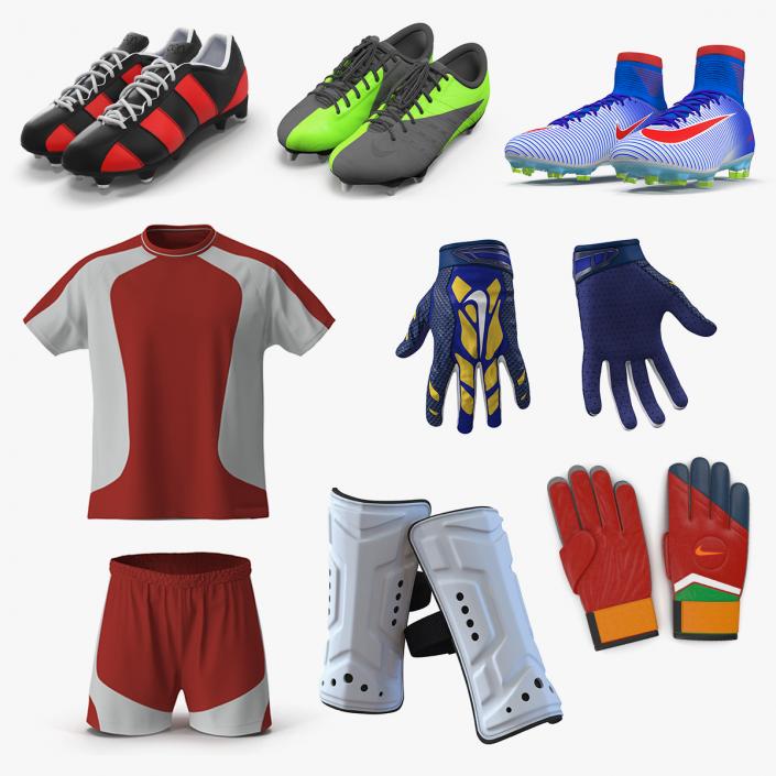 Soccer Uniform Collection 2 3D