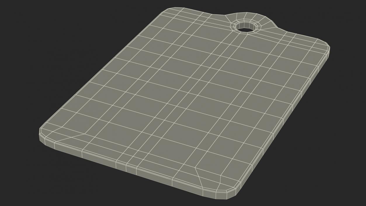 3D Cutting Board model