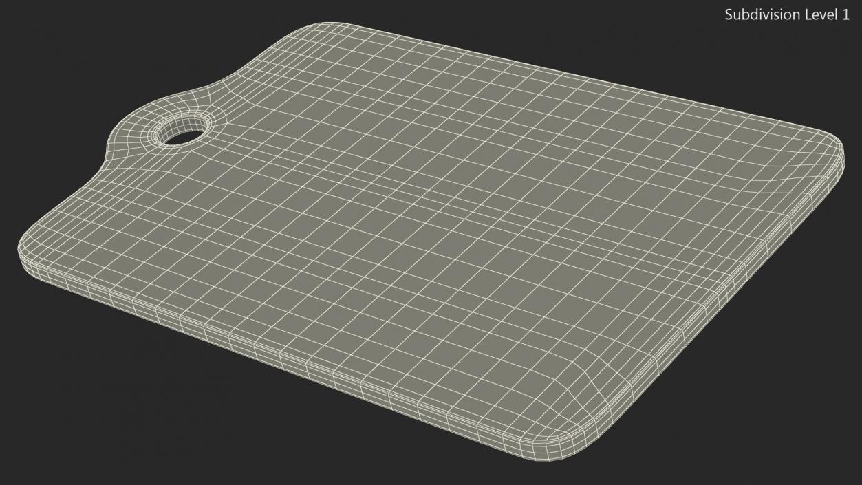 3D Cutting Board model