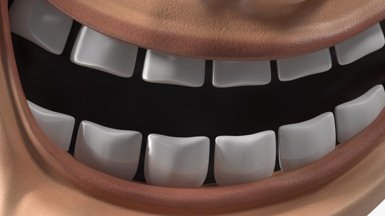 3D model Trollface Human