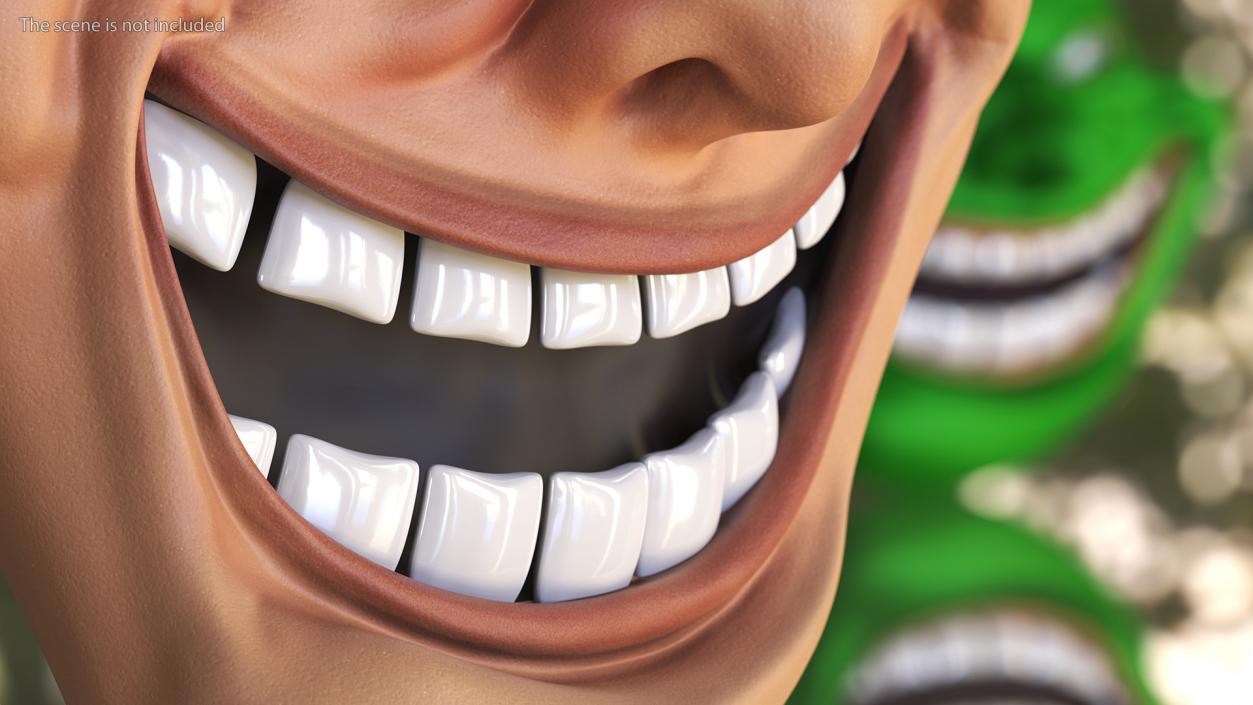 3D model Trollface Human