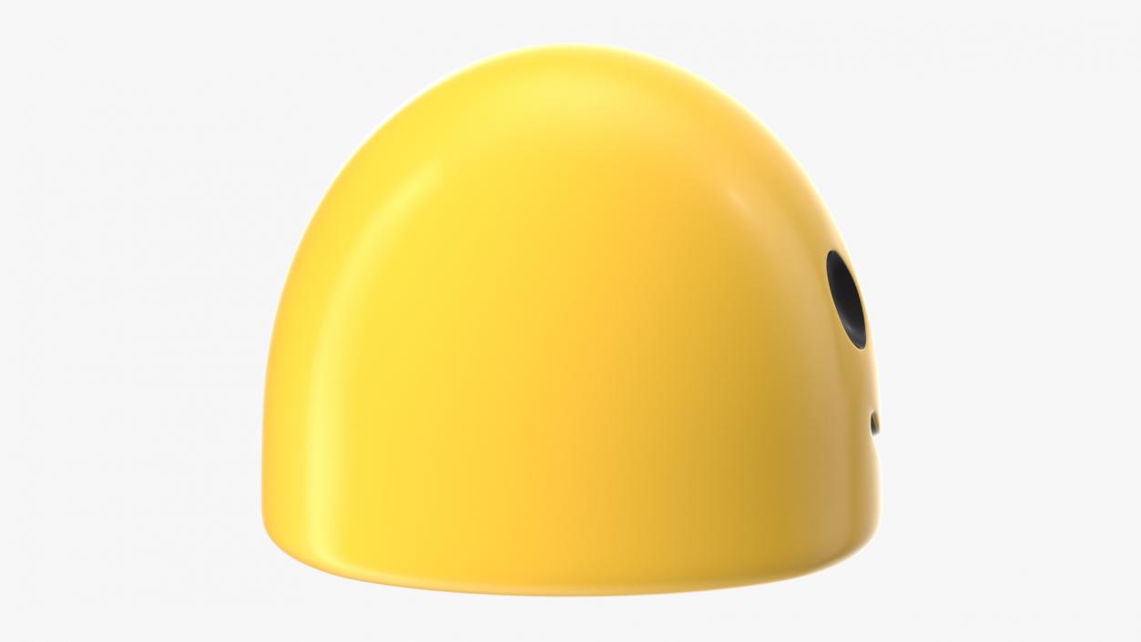 3D model Slightly Smiling Face Android Emoji