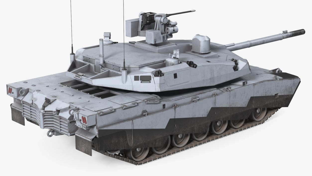 Old Tank Abrams X Grey 3D