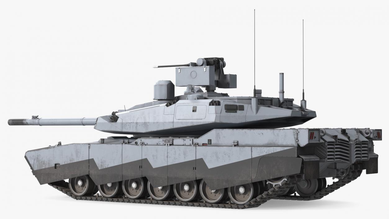 Old Tank Abrams X Grey 3D