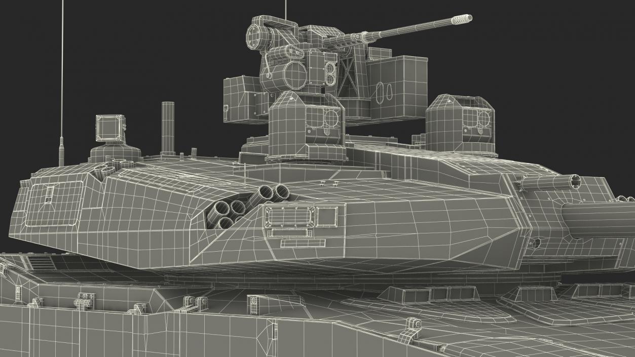 Old Tank Abrams X Grey 3D