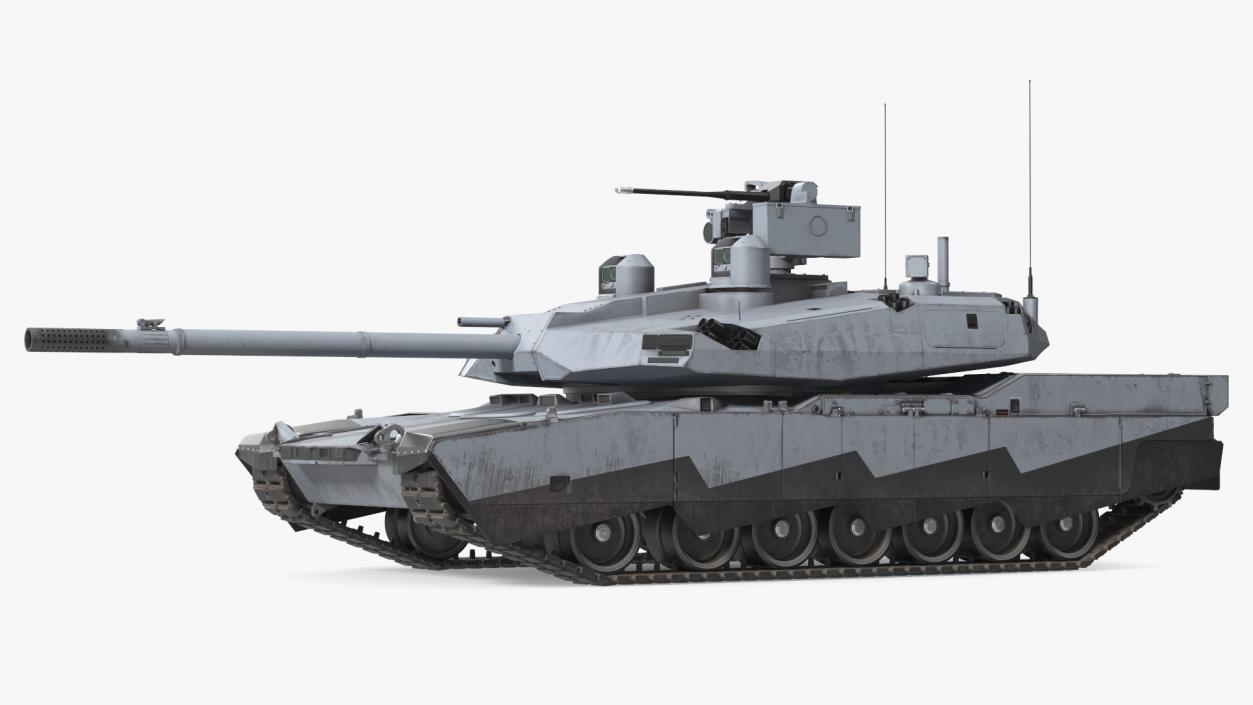 Old Tank Abrams X Grey 3D