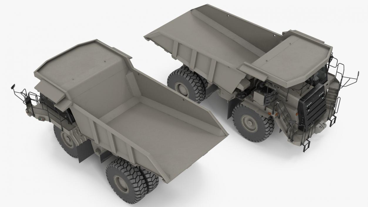 3D Off Highway Dump Truck Clean model