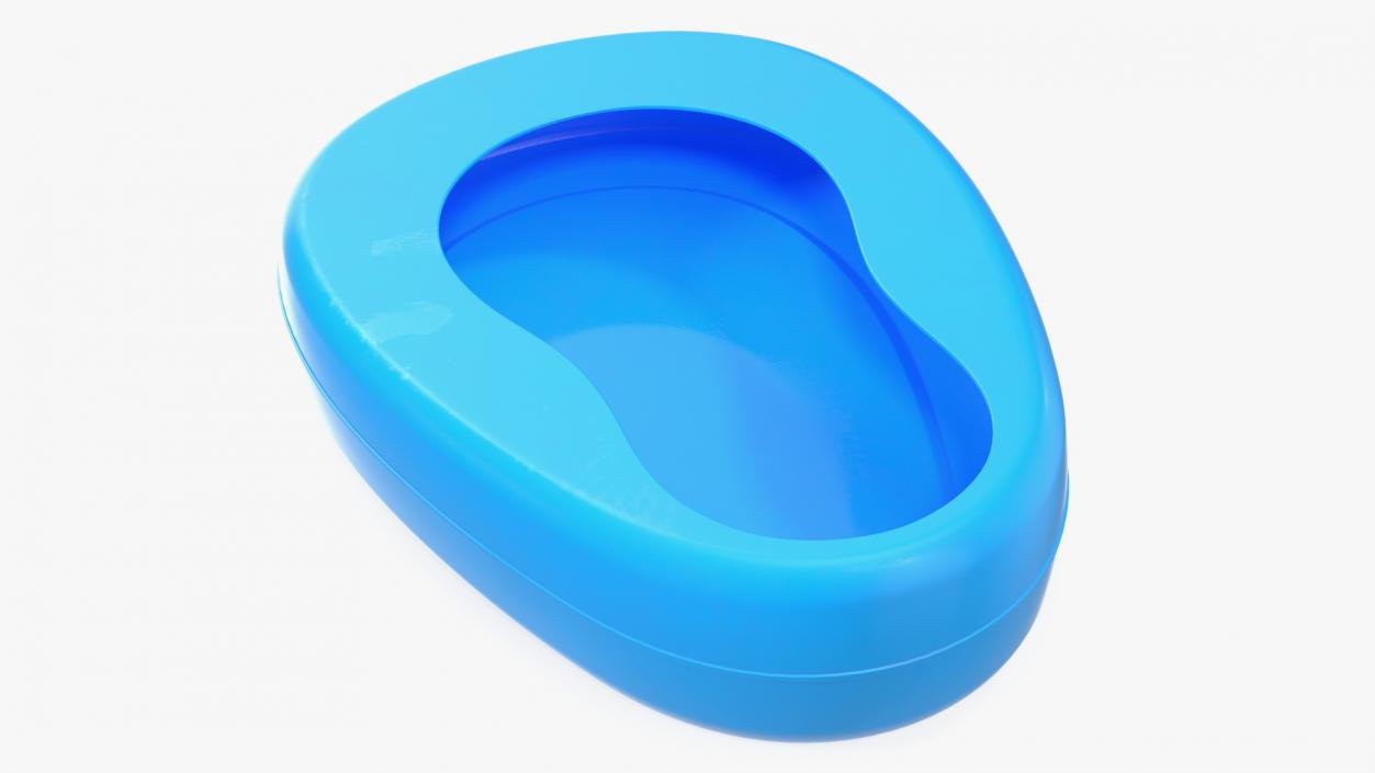 3D model Bed Pan Plastic