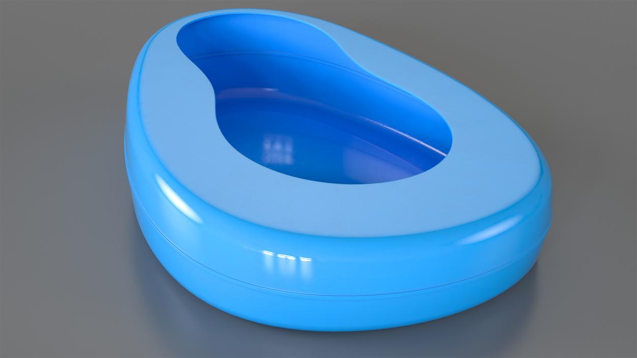 3D model Bed Pan Plastic