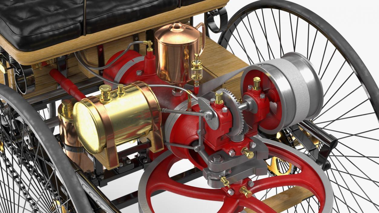 Benz Patent Motorwagen 3D