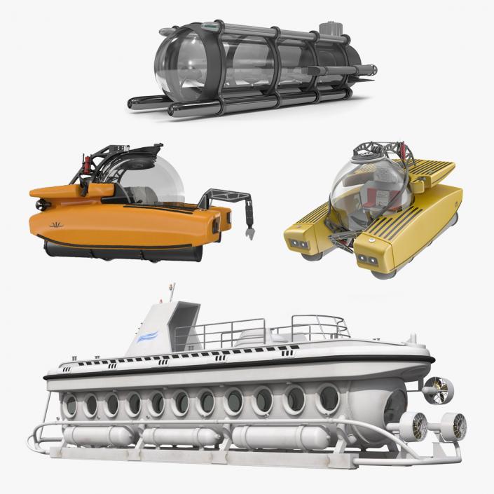 Personal Submarines Collection 2 3D