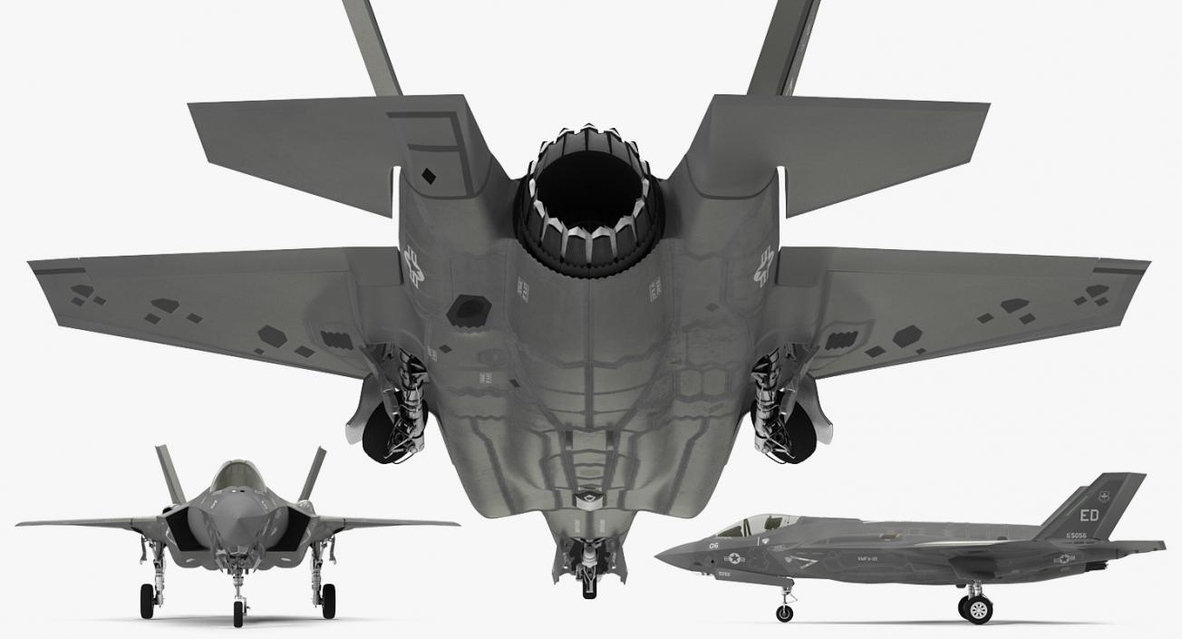 3D Stealth Multirole Fighter F-35 Lightning II model