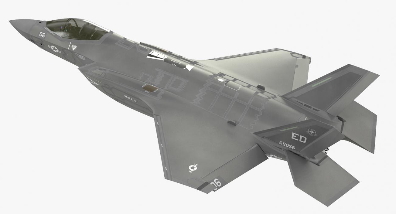 3D Stealth Multirole Fighter F-35 Lightning II model