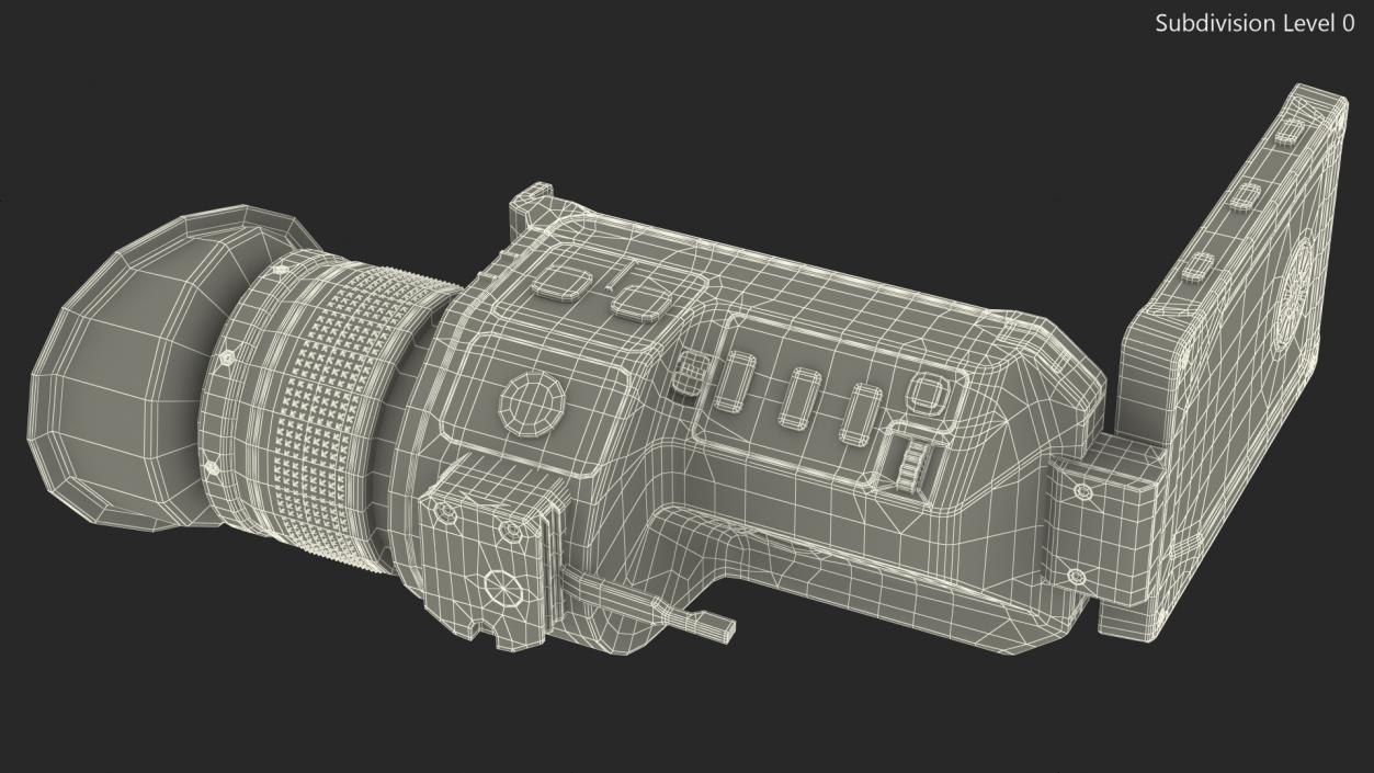 ARRI Alexa Mini LF ViewFinder 3D model