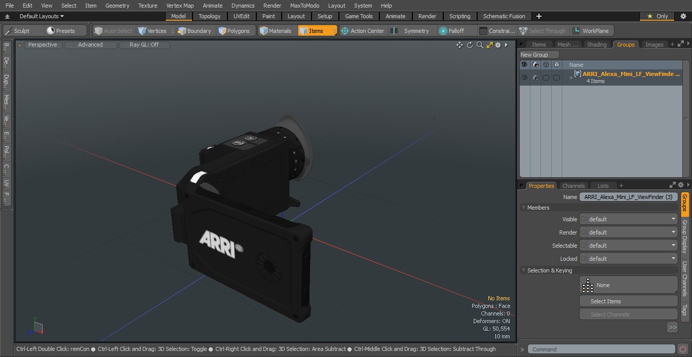 ARRI Alexa Mini LF ViewFinder 3D model