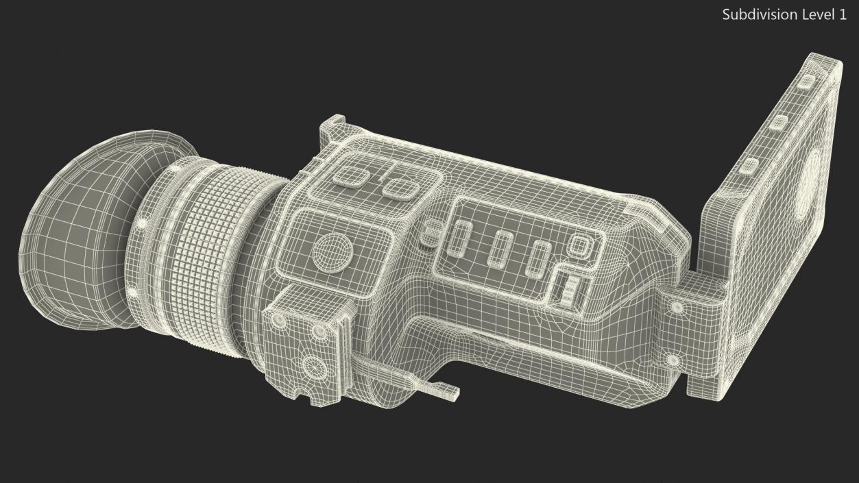 ARRI Alexa Mini LF ViewFinder 3D model