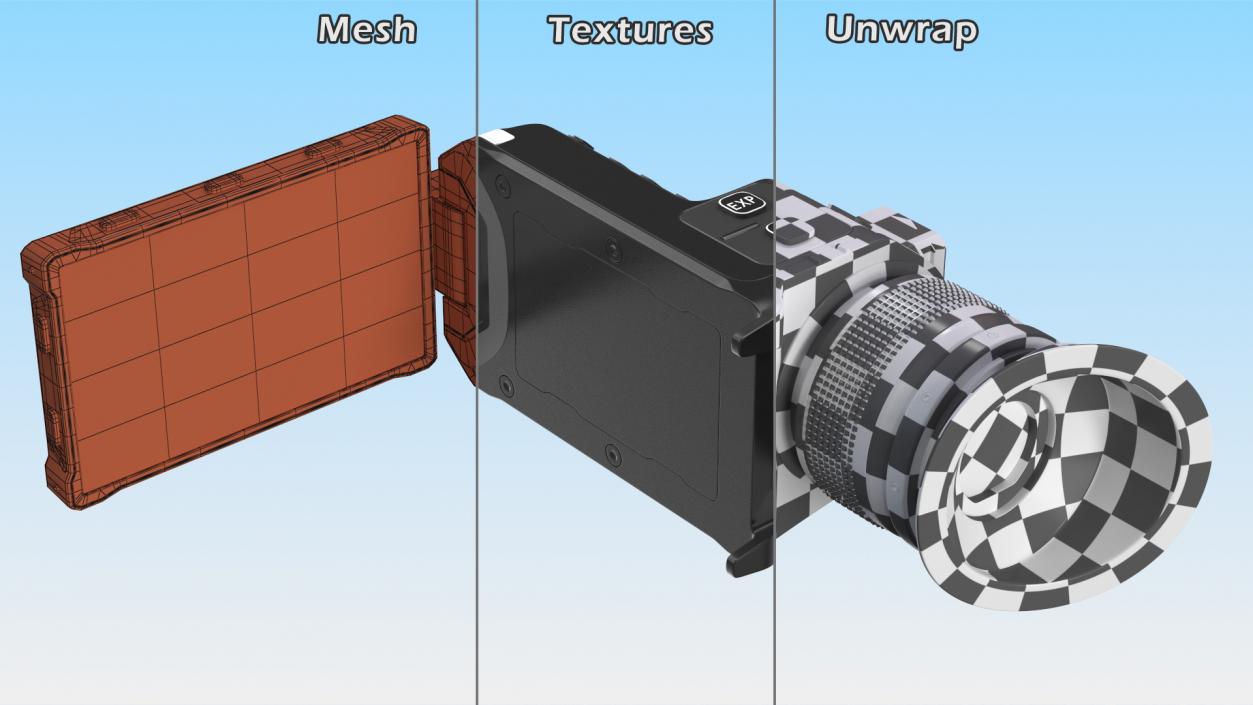 ARRI Alexa Mini LF ViewFinder 3D model