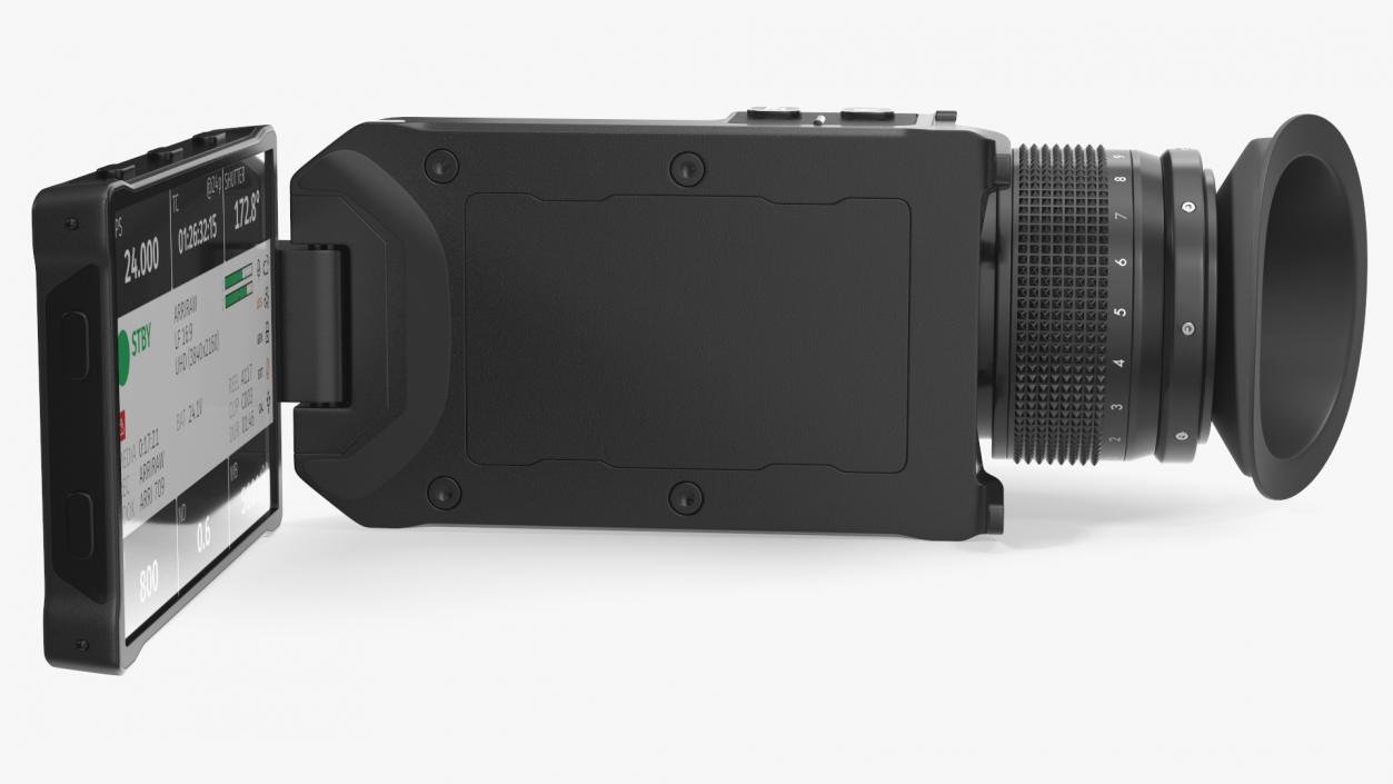 ARRI Alexa Mini LF ViewFinder 3D model