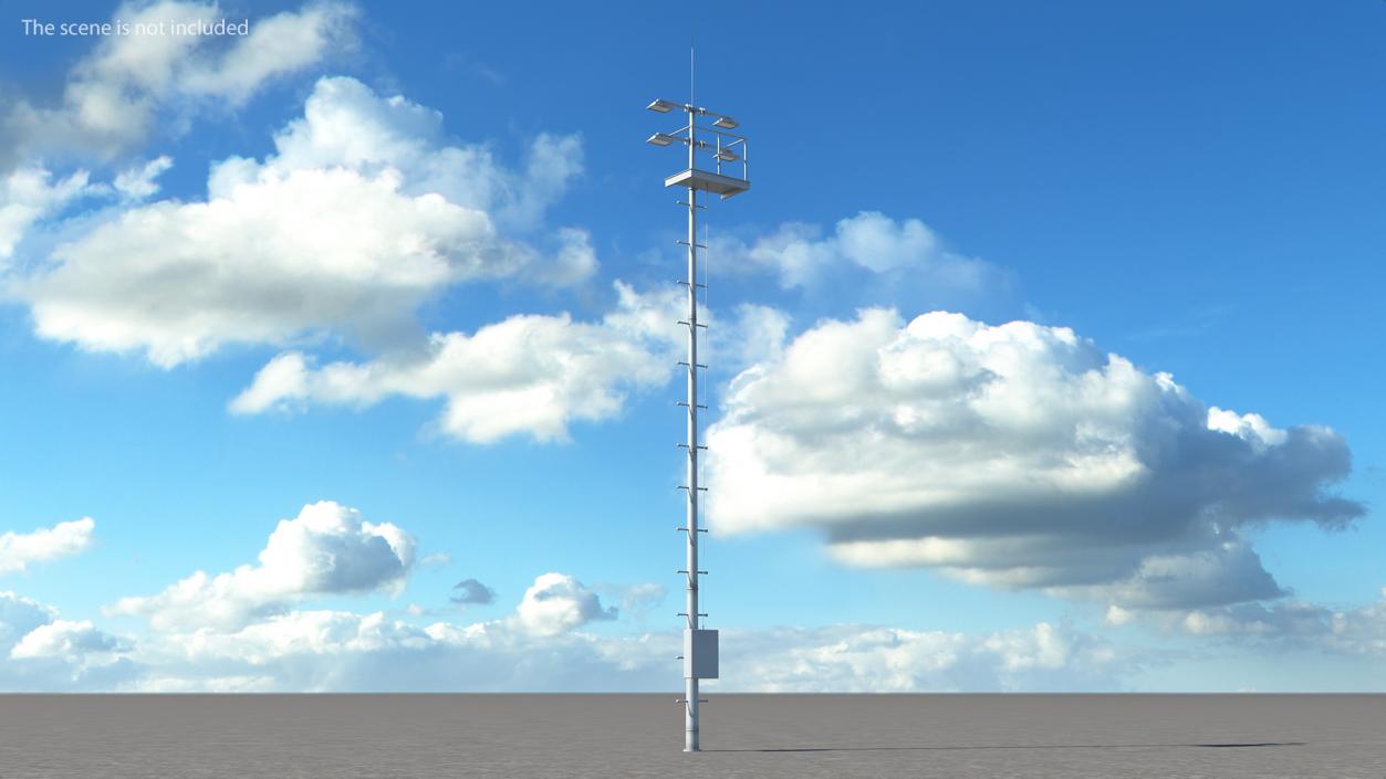 3D Lighting Mast model