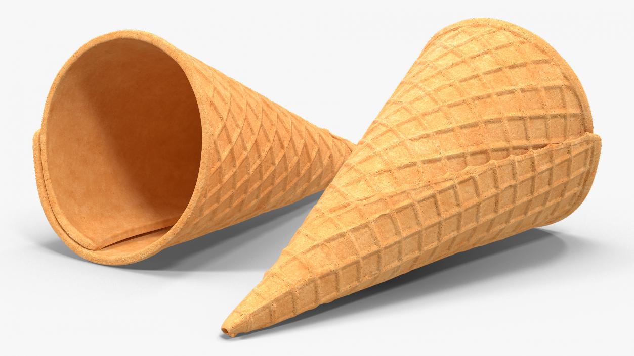 3D model Empty Ice Cream Cone