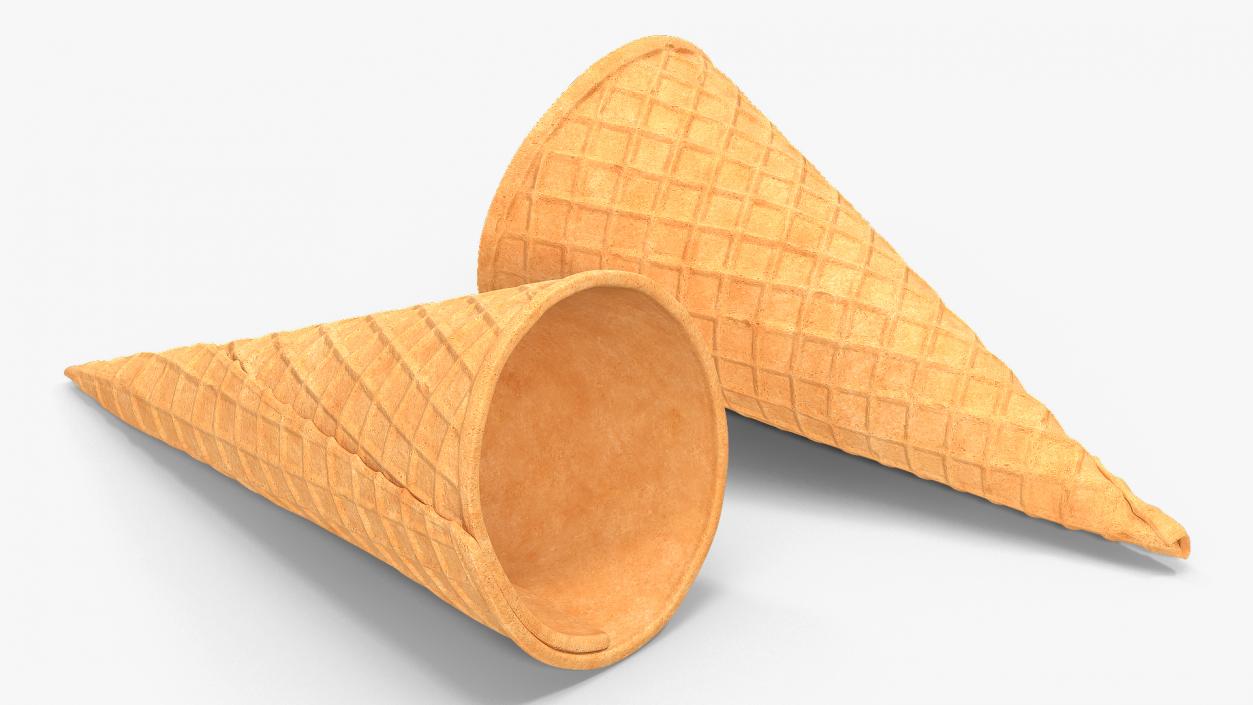 3D model Empty Ice Cream Cone