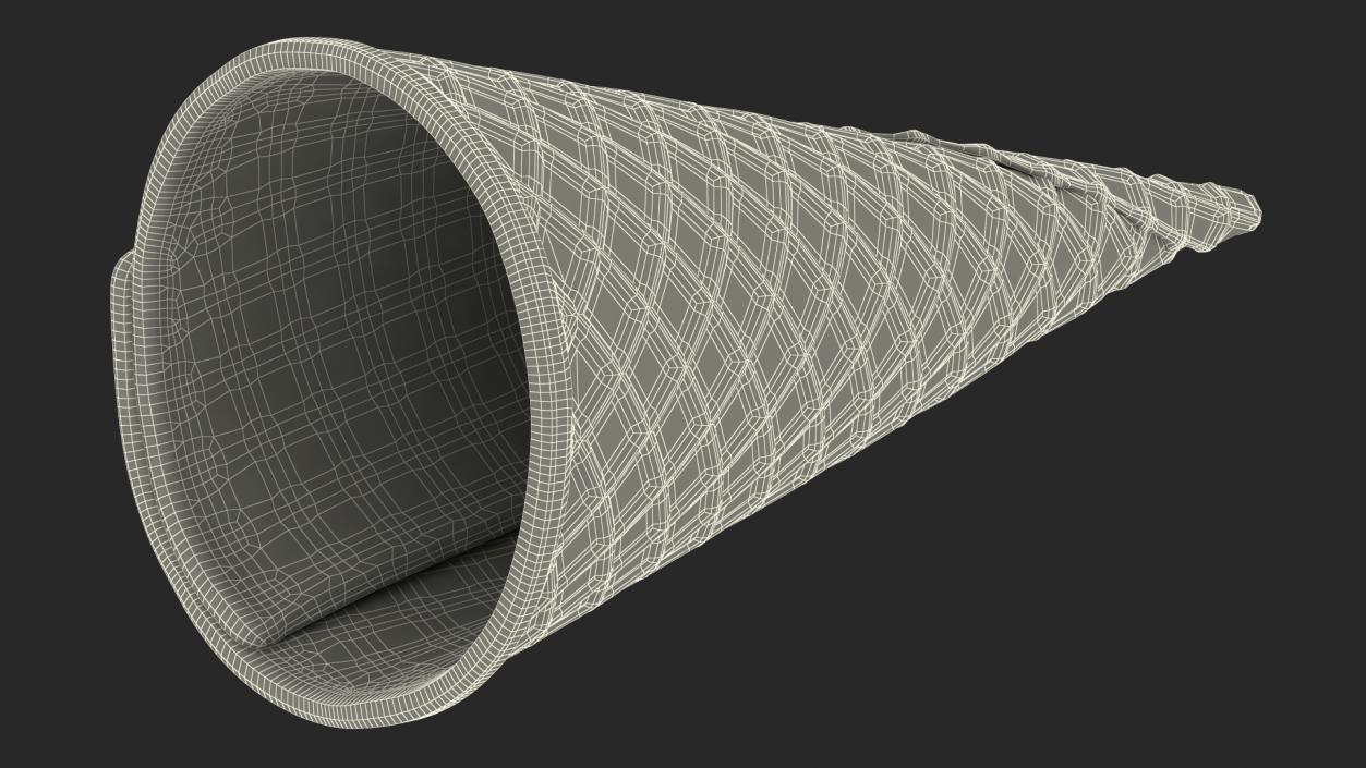 3D model Empty Ice Cream Cone