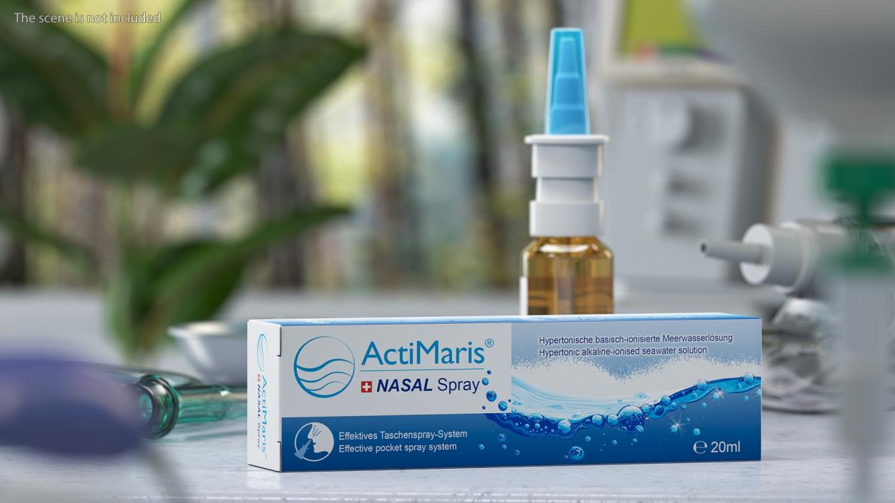 3D model ActiMaris NASAL Spray Box