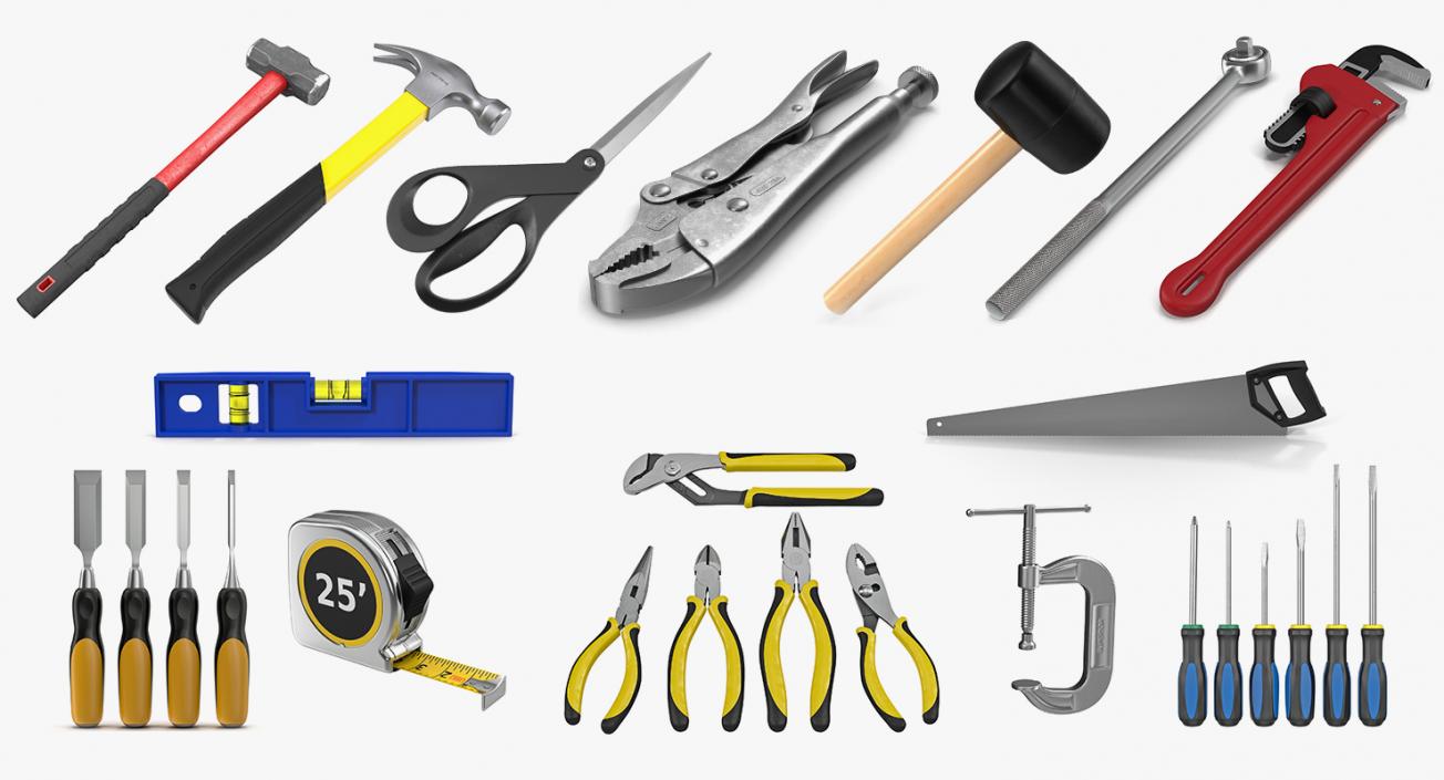 3D Tools Collection 4 model