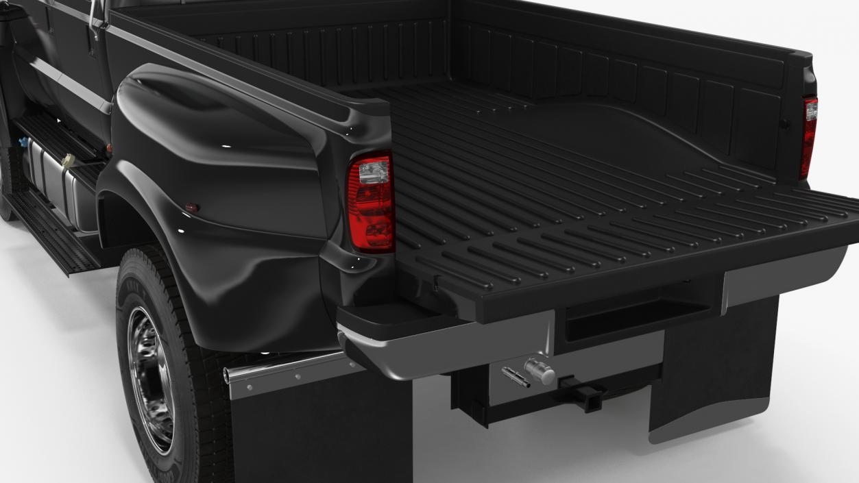 3D model Ford F-650 Supertrack Pickup Rigged