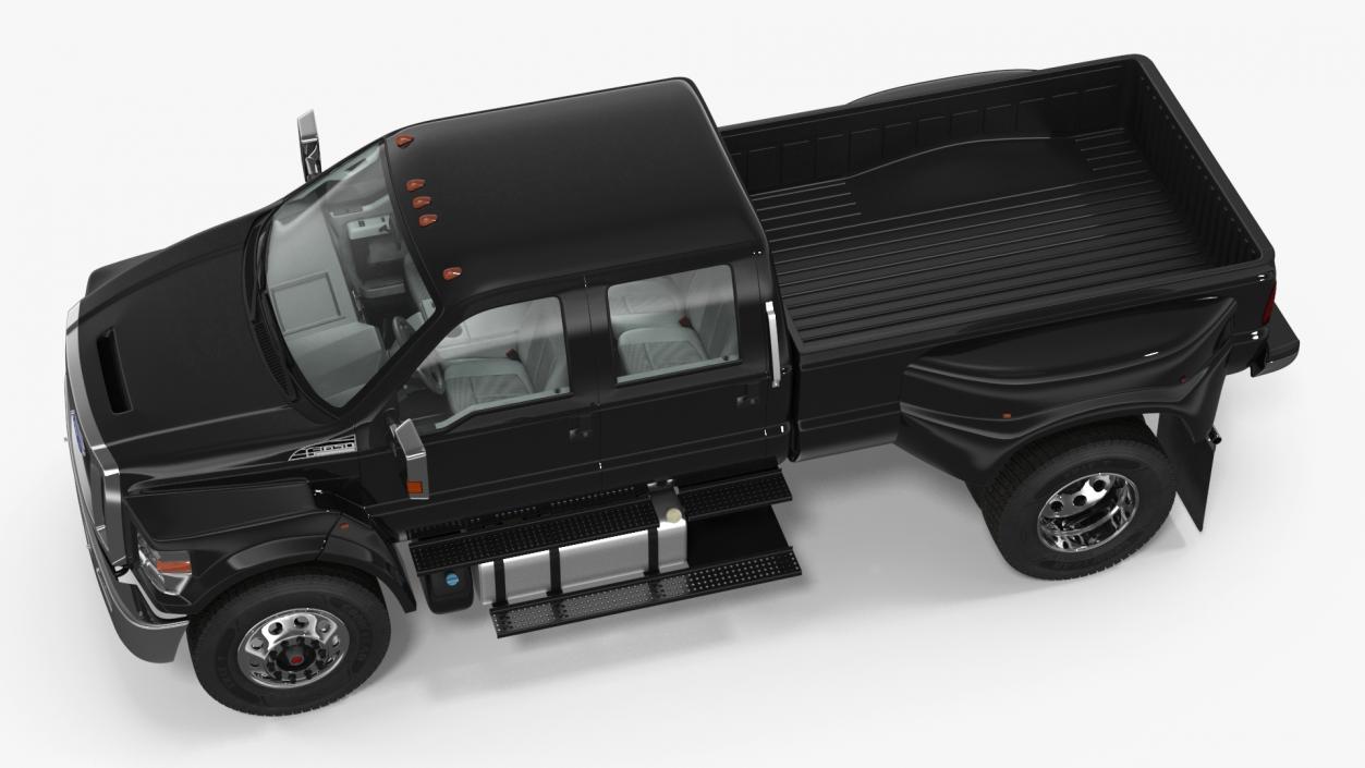 3D model Ford F-650 Supertrack Pickup Rigged