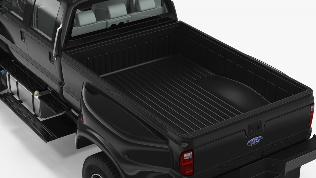 3D model Ford F-650 Supertrack Pickup Rigged