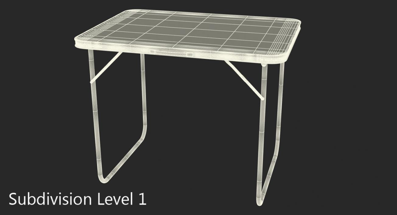 3D Camping Folding Table