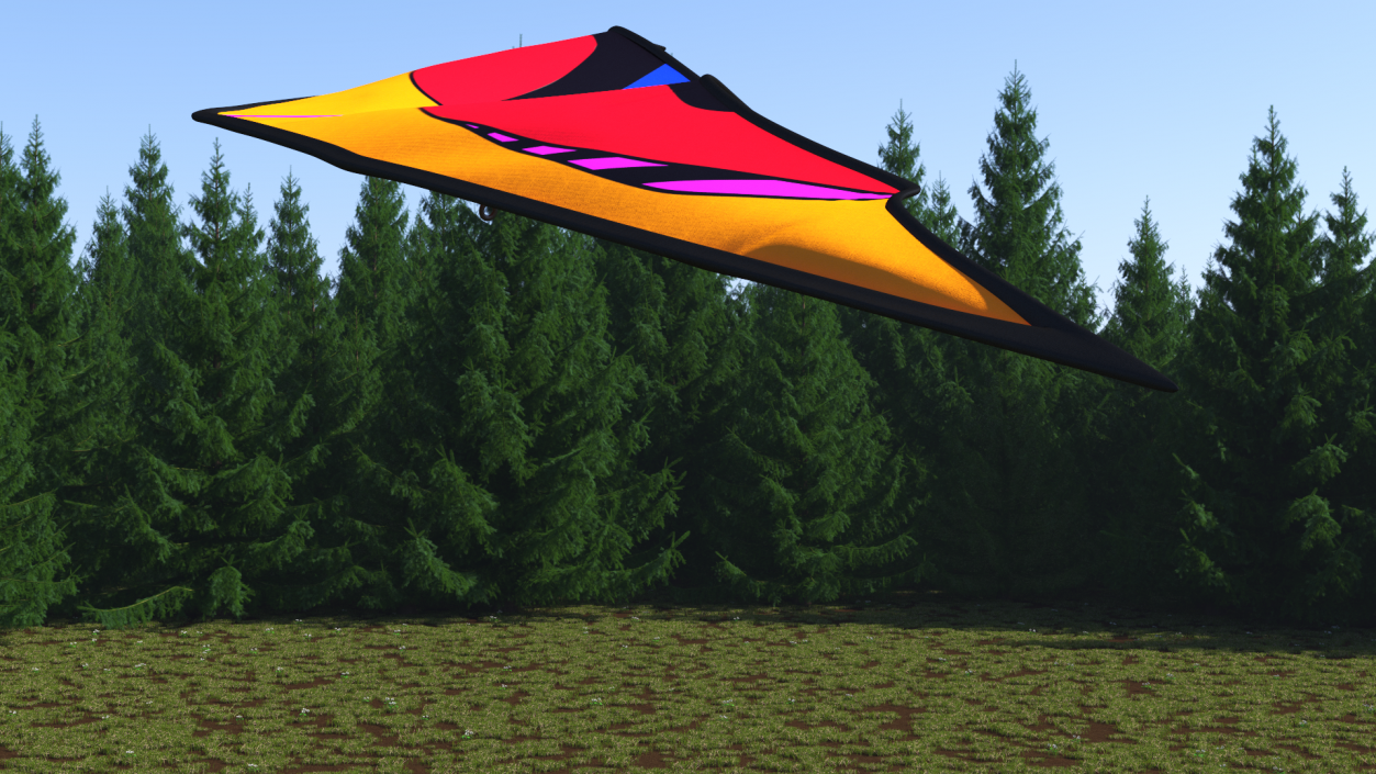 3D model Sport Kite