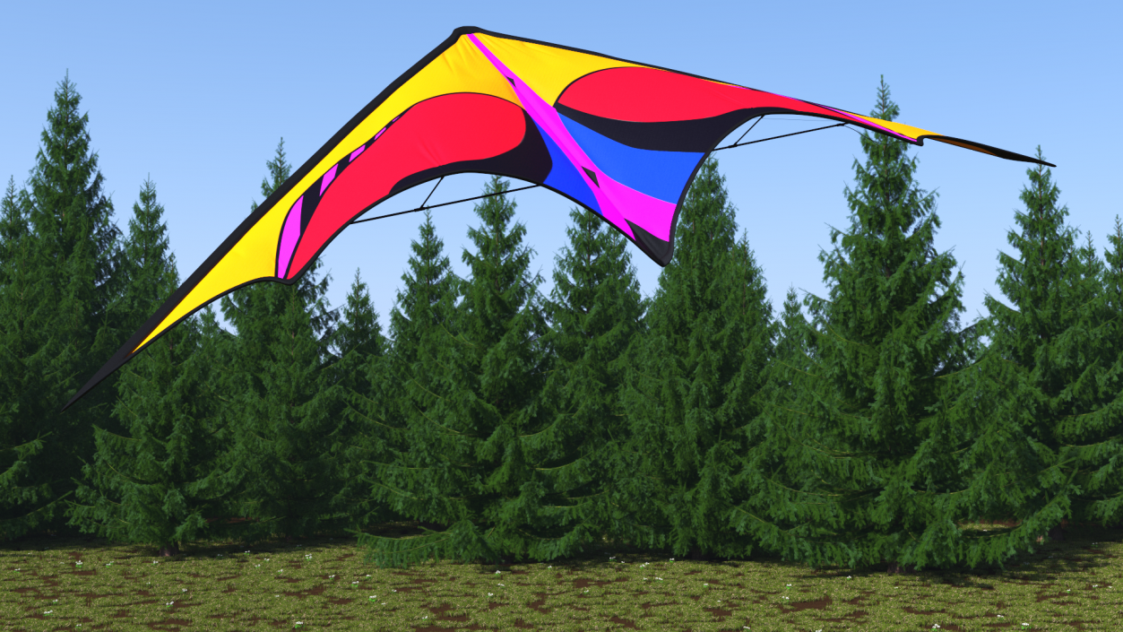 3D model Sport Kite