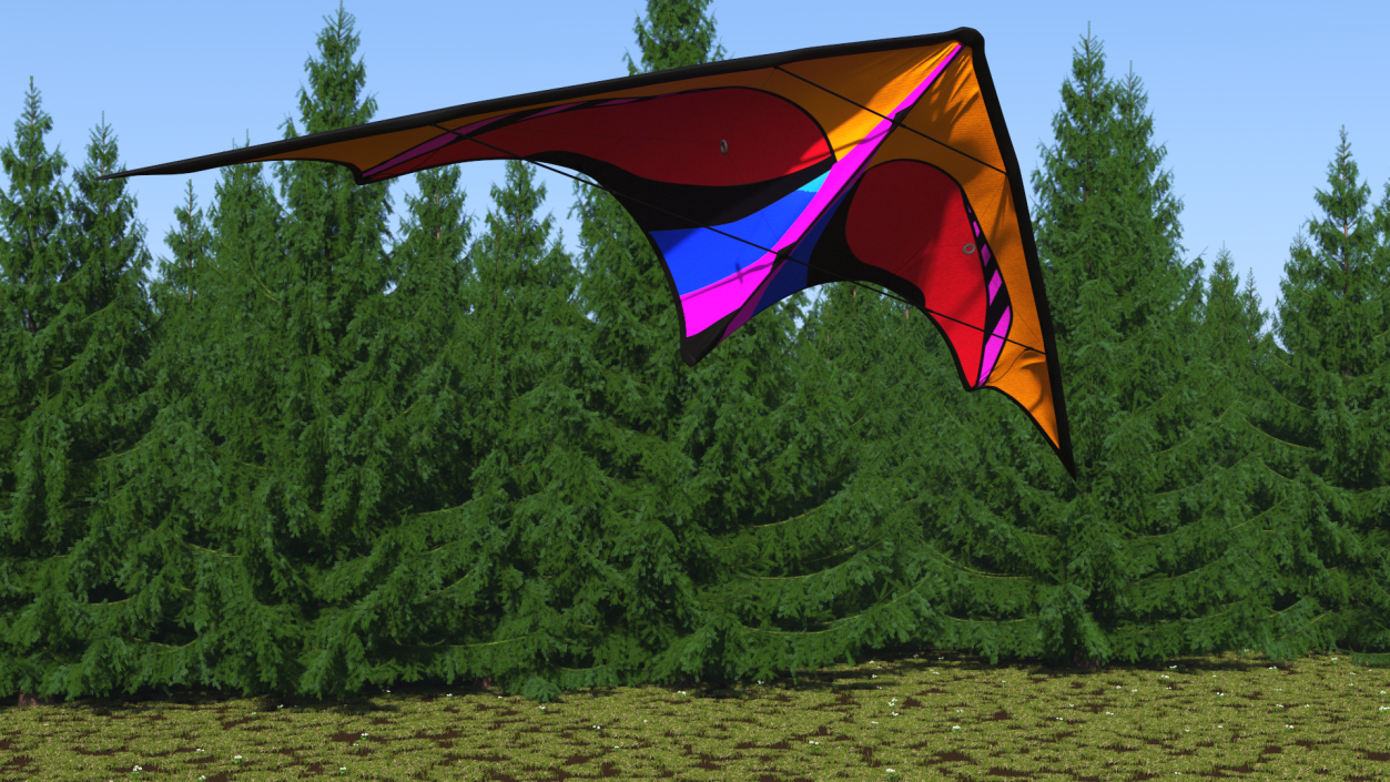 3D model Sport Kite