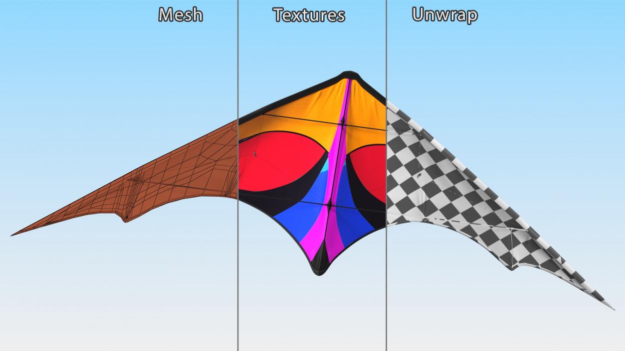 3D model Sport Kite