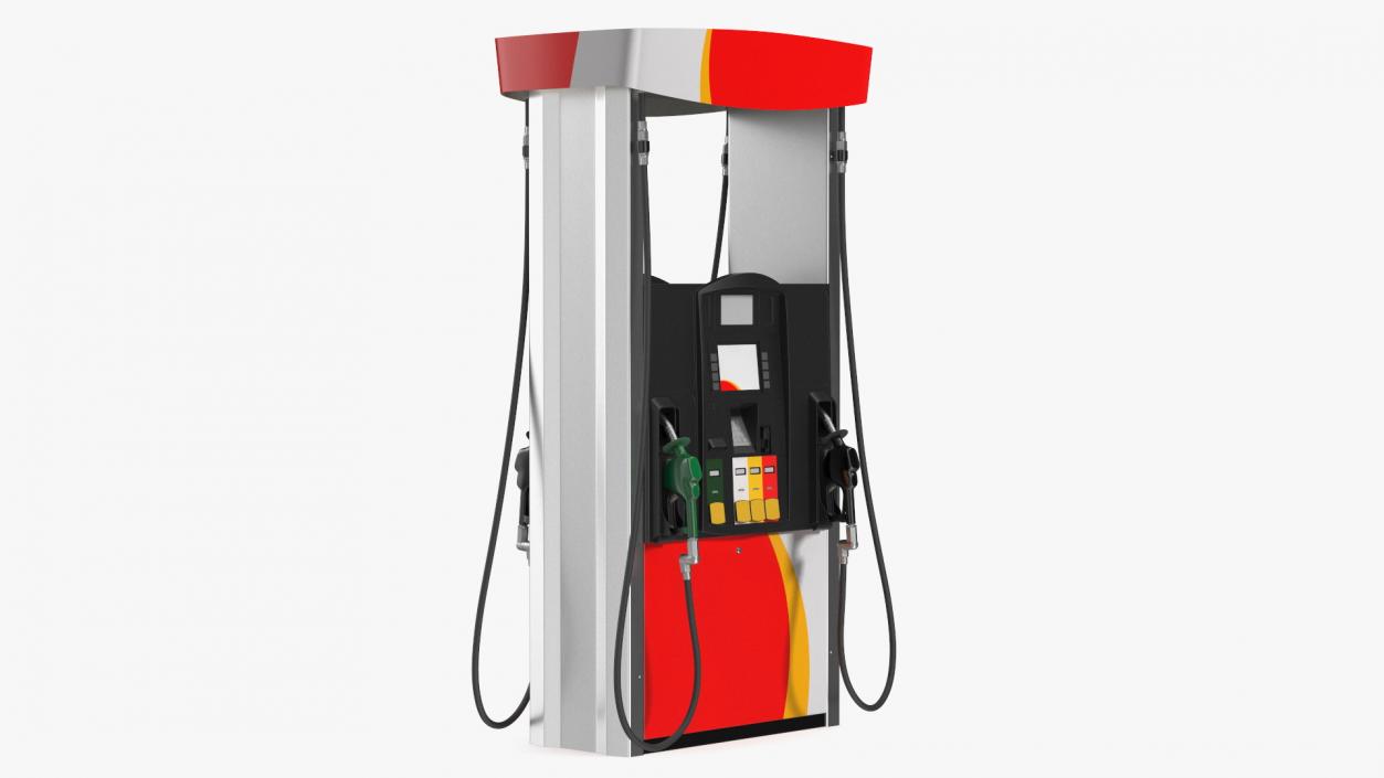 3D model Gas Pump 2