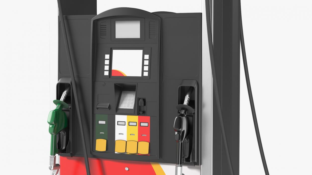 3D model Gas Pump 2