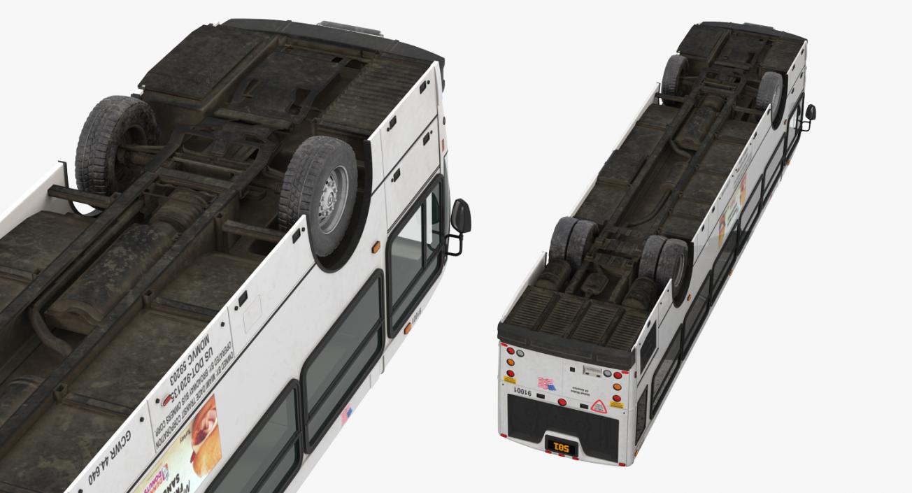 3D model Bus Nabi Model 416 Rigged