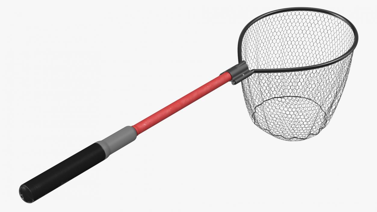 3D Sports Fishing Landing Net