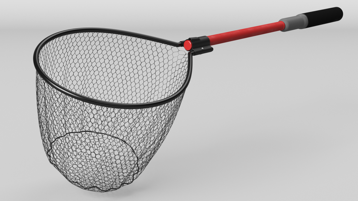 3D Sports Fishing Landing Net