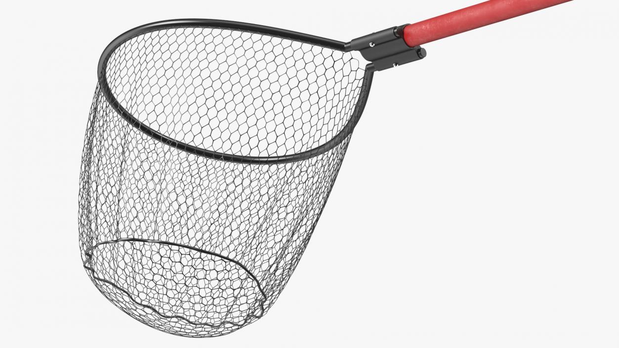 3D Sports Fishing Landing Net