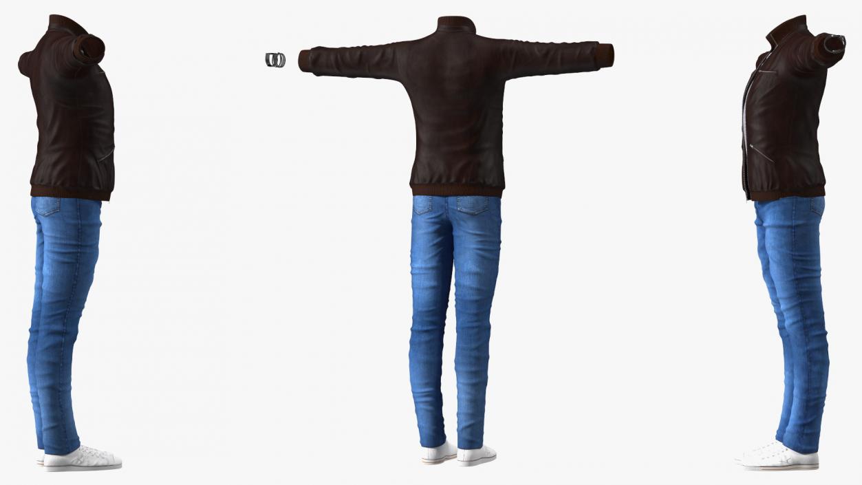 3D model Teenage Boy Street Outfit