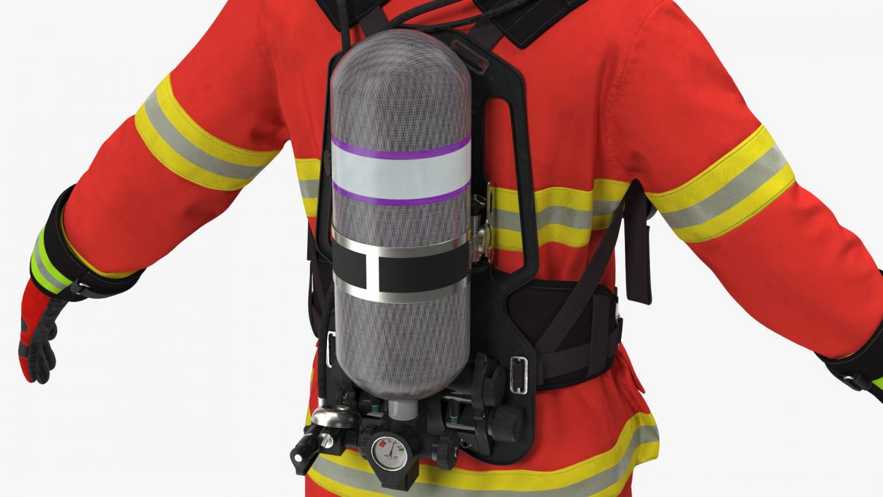 Rigged Firefighters Collection 2 3D