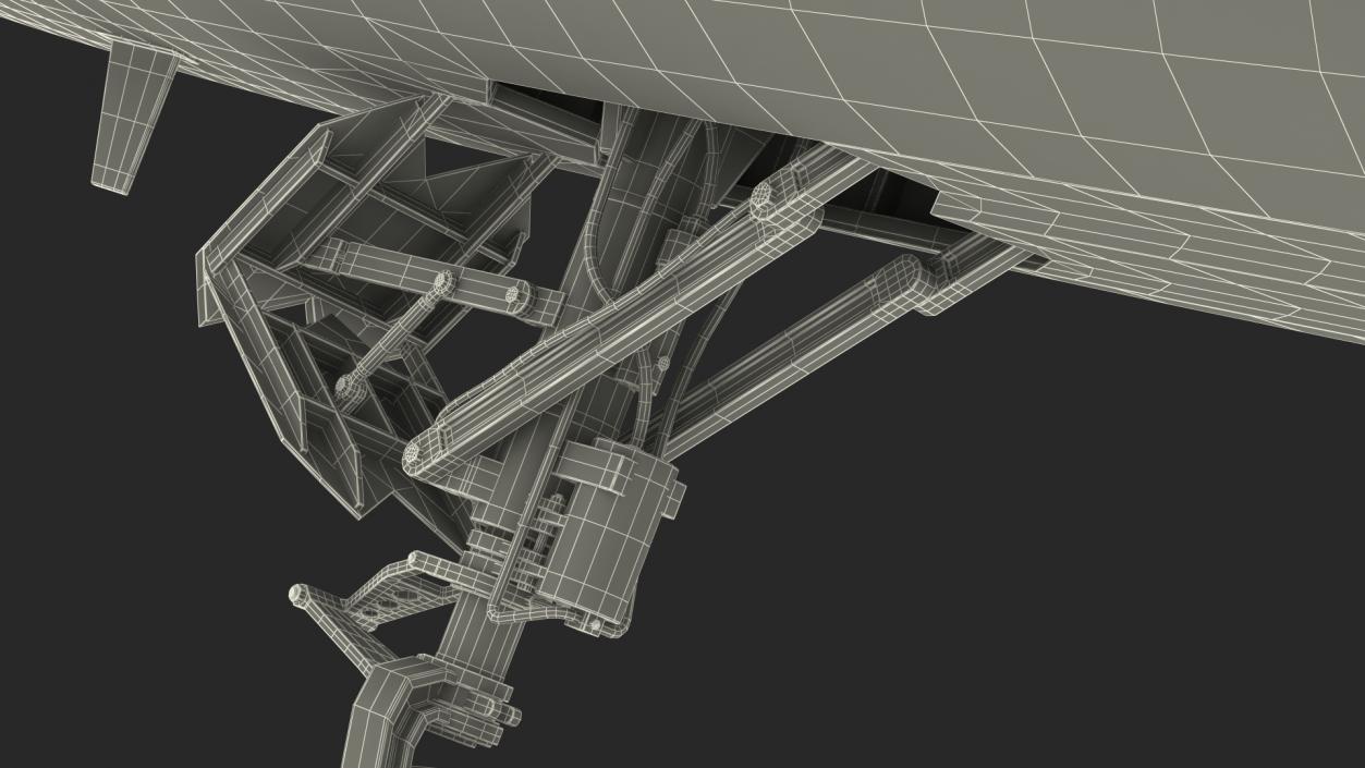 3D Mitsubishi X2 Shinshin Aircraft